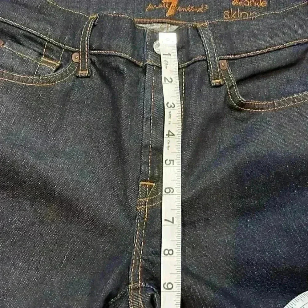 NWOT 7 for All Mankind, The Ankle Skinny. Size 27. - Picture 9 of 13